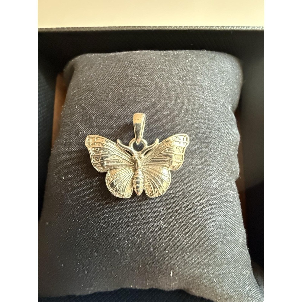 925 Sterling Silver Butterfly Pendant
